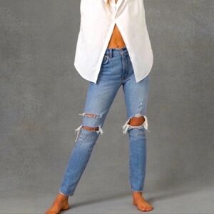 Abercrombie And Fitch The Skinny High Rise Jeans